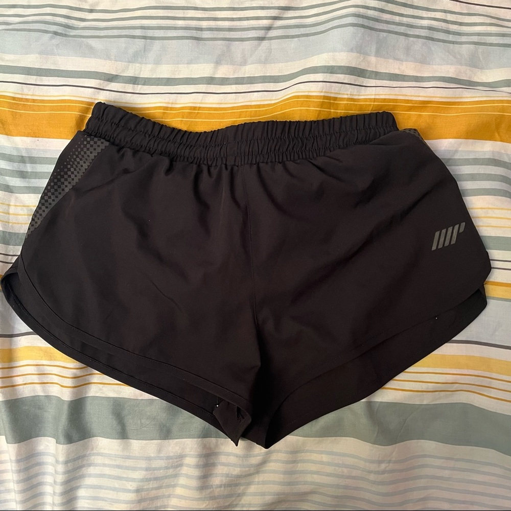 MyProtein Black 3" Running Shorts - S